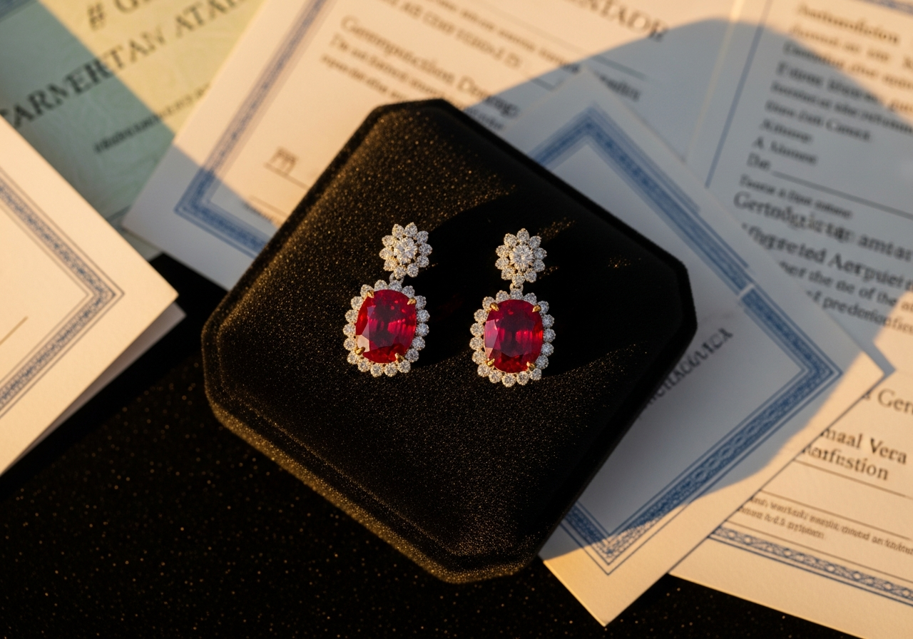 Certification gemmologique pierres précieuses