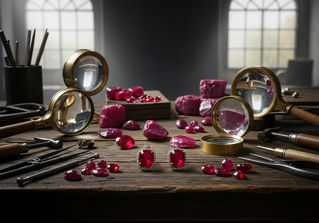 Histoire rubis bijouterie française